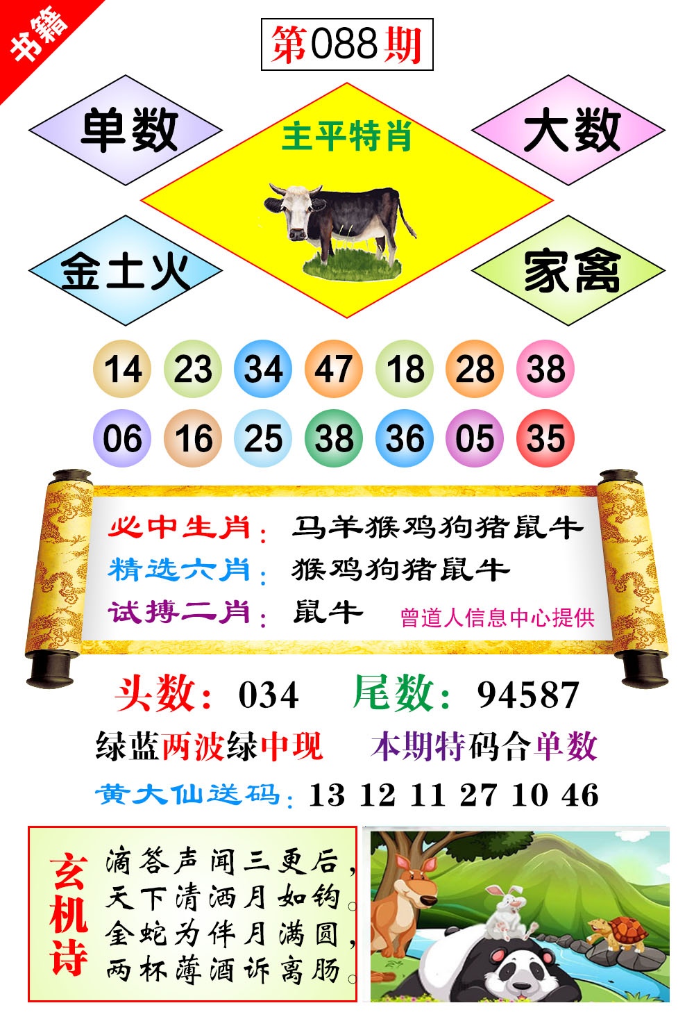 088期澳门济公十八码[图]